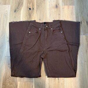 H&M Brown Wide Leg Pants